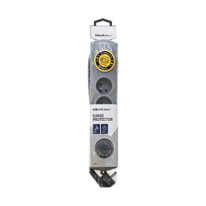 Listwa Antyprzepięciowa Quick Switch, 4 Gniazda, 1,5M, Szara