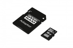 Karta Microsdhc 16Gb Cl10 + Adapter