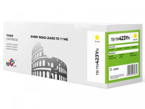 Toner Do Brother Tn423Y Tb-Tn423Yn Żółty 100% Nowy