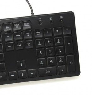 Klawiatura Slim Podświetlana Ak-20 Usb