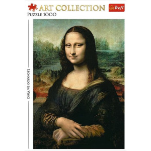 Puzzle 1000 Elementów Art Collection Mona Lisa
