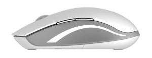 Mysz Optyczna Bezprzewodowa 2.4Ghz+Bt 7200M Biała
