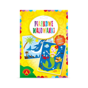 Piaskowe Malowanki Syrenka, Delfin