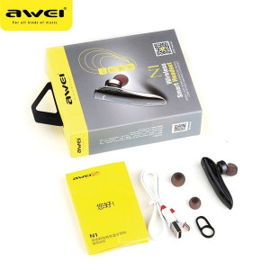 Słuchawka Bluetooth N1 Szara