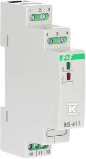 Przekaźnik bistabilny BIS-411, montaż na szynie DIN BIS-411