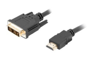 Kabel Hdmi(M)-Dvi-D(M) Ca-Hddv-10Cc-0018-Bk 1.8 M Czarny