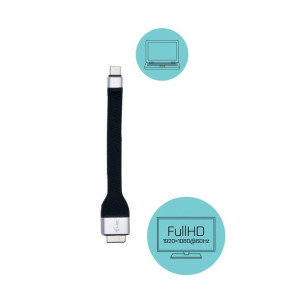 Adapter Usb-C Flat Vga Full Hd 1920P 60Hz