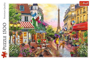 Puzzle 1500 Elementów Urok Paryża