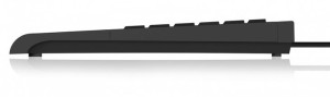 Klawiatura Mini Ack-3410(Us) Touchpad, Usb