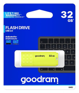 Pendrive Ume2 32Gb Usb 2.0 Żółty