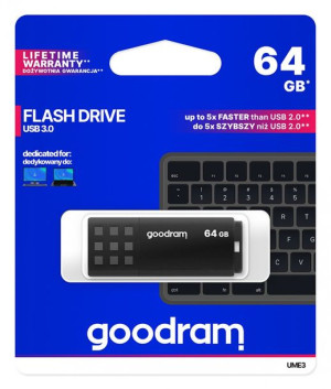 Pendrive Ume3 64Gb Usb 3.0 Czarny