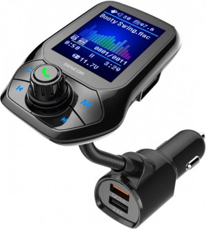 Transmiter Swm 5858 Bt Modulator Bt / Mp3, 2 Usb, Micro Tf/Sd