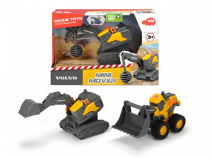 Pojazd Volvo Mini Mover 13 Cm, Ast