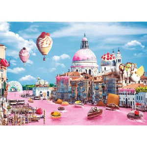 Puzzle 1000 Elementów Slodycze W Wenecji