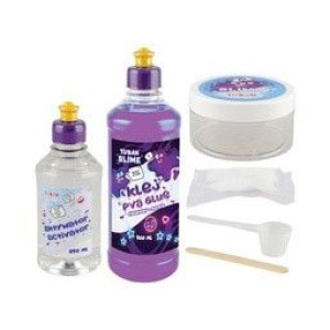 Masa Plastyczna Zestaw Super Slime - Glow In The Dark Xl
