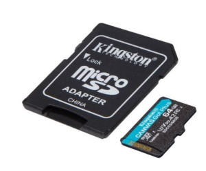 Karta Microsd  64Gb Canvas Go Plus 170/70Mb/S Adapter
