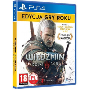Gra Ps4 Wiedźmin 3 Dziki Gon Edycja Gry Roku