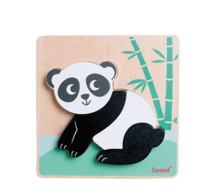 Ukladanka Drewniana Zwierzątka Panda