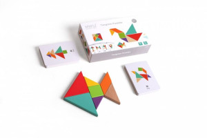 Układanka Drewniana Tangram