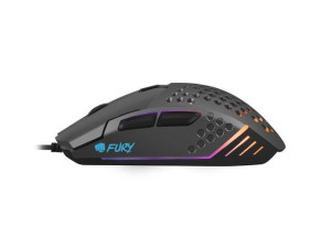 Mysz Battler 6400 Dpi Dla Graczy Podświetlenie Czarna