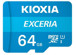 Karta Pamięci Microsd 64Gb M203 Uhs-I U1 Adapter Exceria