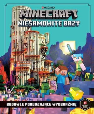 Książeczka Minecraft Niesamowite Bazy