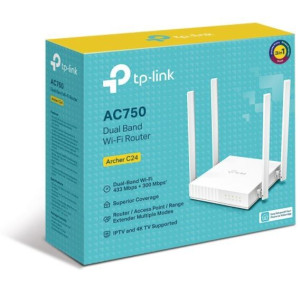 Router Archer C24  Ac750 1Wan 4Lan