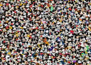 Puzzle 1000 Elementów Challange Myszka Miki