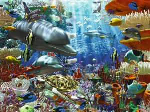 Puzzle 3000 Elementów Podwodne Życie