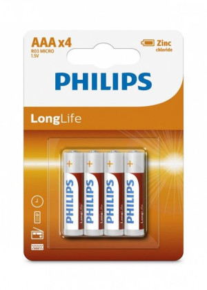 Bateria R03 Aaa Longlif E (4 Szt Blister)