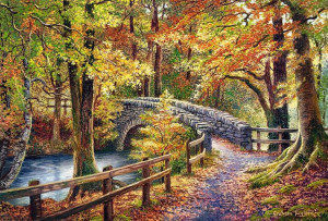 Puzzle 1000 Elementów Brathay Bridge