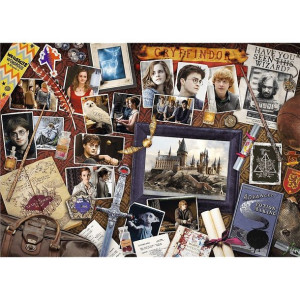 Puzzle 500 Elementów Pamiątki Z Hogwartu Harry Potter