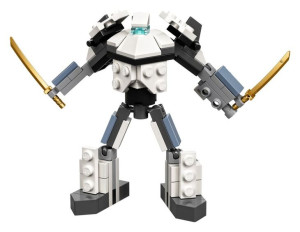 Klocki Ninjago 30591 Tytanowy Mini Mech