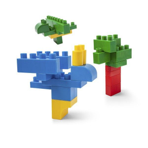 Kids Blocks Klocki W Pojemniku 70 Elementów