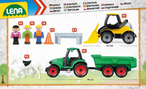 Truckies Zestaw Pojazdów Rolniczych Z Akcesoriami