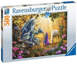 Puzzle 500 Elementów Smoki