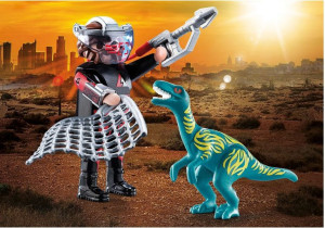 Figurki Duo Pack 70693 Polowanie Na Welociraptora