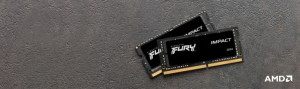 Pamięć Ddr4 Fury Impact Sodimm 16Gb(2*8Gb)/3200 Cl20