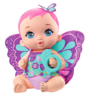 Lalka My Garden Baby Karmienie I Przewijanie Różowa