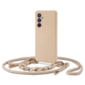 Etui Tech-protect Icon Chain Samsung Galaxy A34 5G Beige