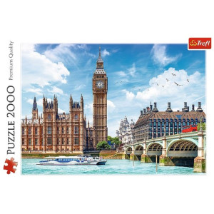 Puzzle 2000 Elementów - Big Ben Londyn Anglia