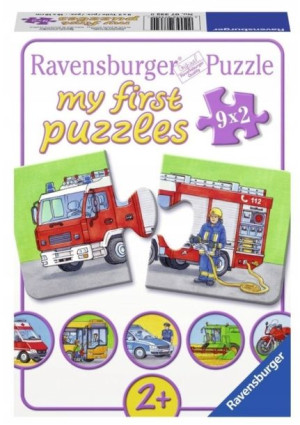 Puzzle 9X2 Elementy Pojazdy