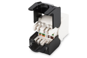 Moduł Keystone Rj45 (8P8C) Kat. 6E Utp, Lsa Beznarzędziowy