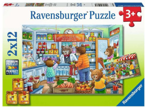Puzzle 2X12 Elementów W Supermarkecie