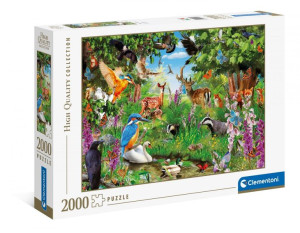 Puzzle 2000 Elementów Fantastyczny Las