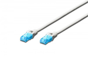 Patch Cord U/Utp Kat.5E Pvc 2M Biały