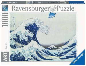Puzzle 2D 1000 Elementów Wielka Fala W Kaganawie
