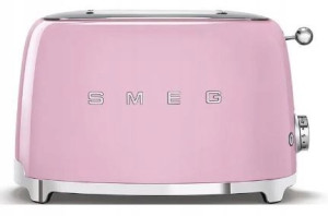 Toster Smeg TSF01PKEU Pastelowy róż 2 kromki Retro