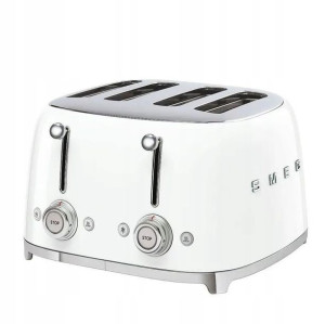 Toster Na 4 Kromki Smeg Tsf03wheu 2000 W Biały