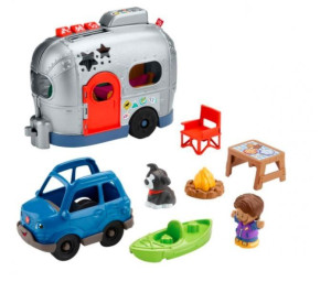 Fisher Price Edukacyjny Kamper Małego Odkrywcy Hjn43